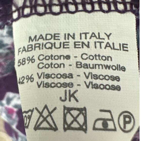 Brandy Melville Purple Floral Sleeveless Dress Backless One Size Vacay Beachy - Picture 7 of 7